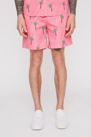 West49 Mens Fun Graphic Pull-On Beach Shorts