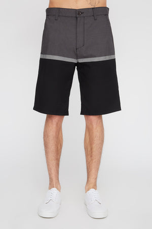 West49 Mens Colour Block Skate Shorts