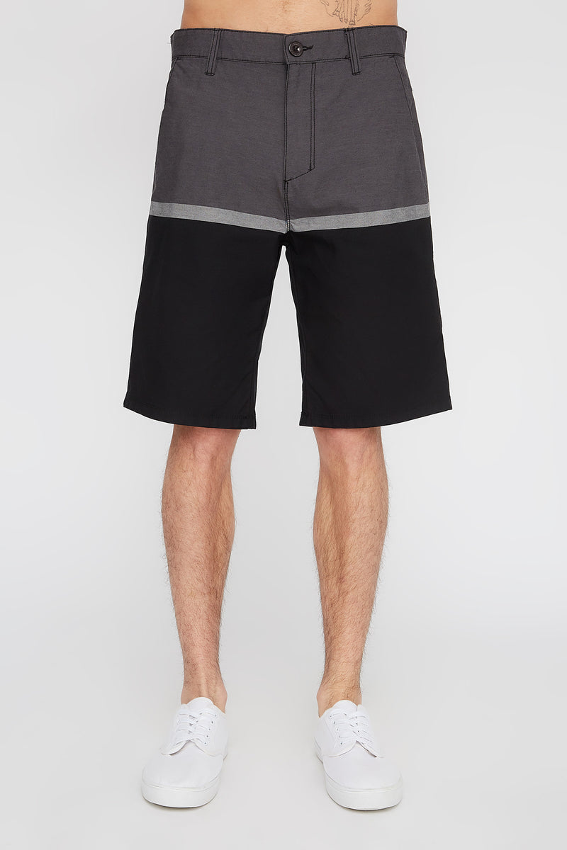 West49 Mens Colour Block Skate Shorts