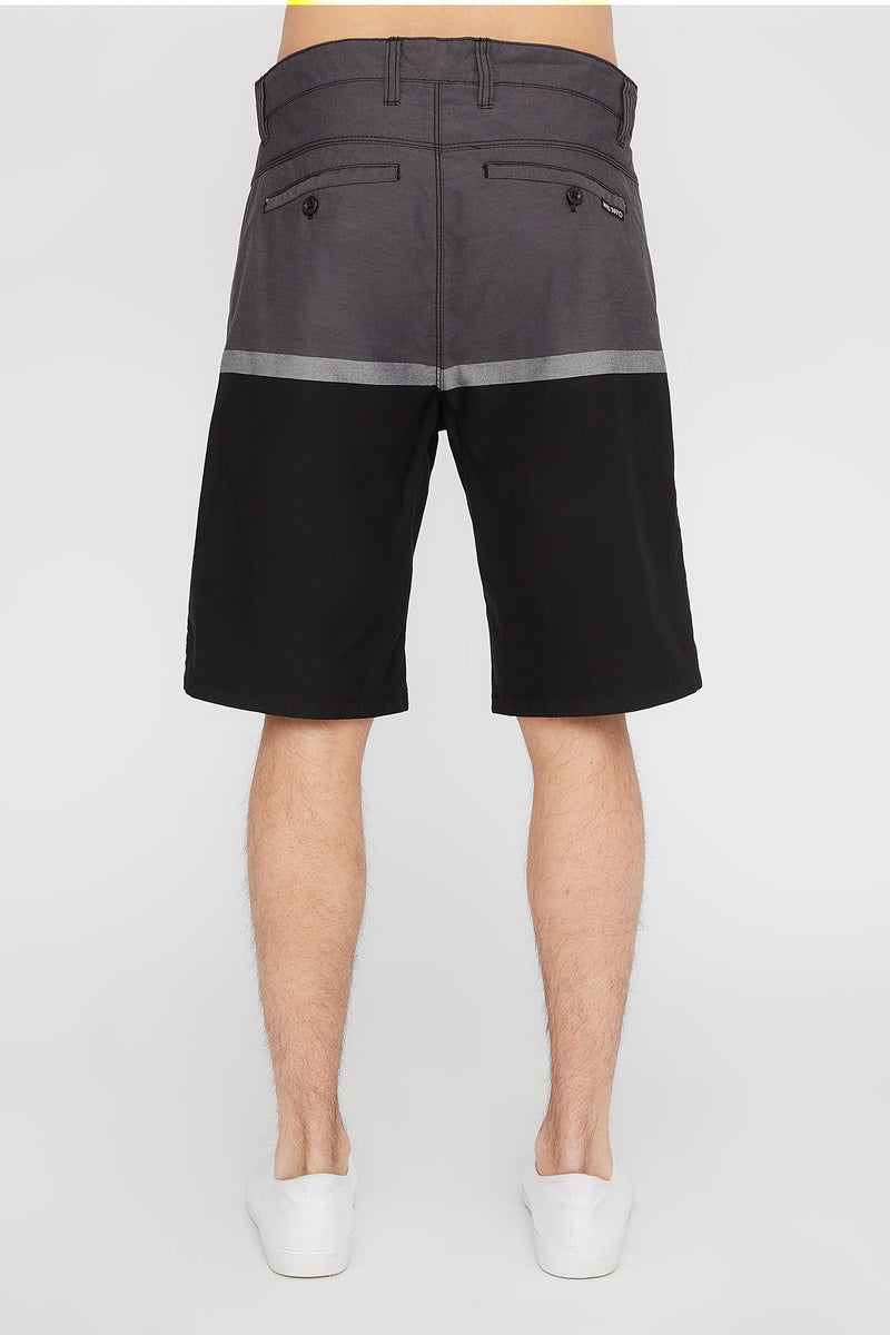 West49 Mens Colour Block Skate Shorts