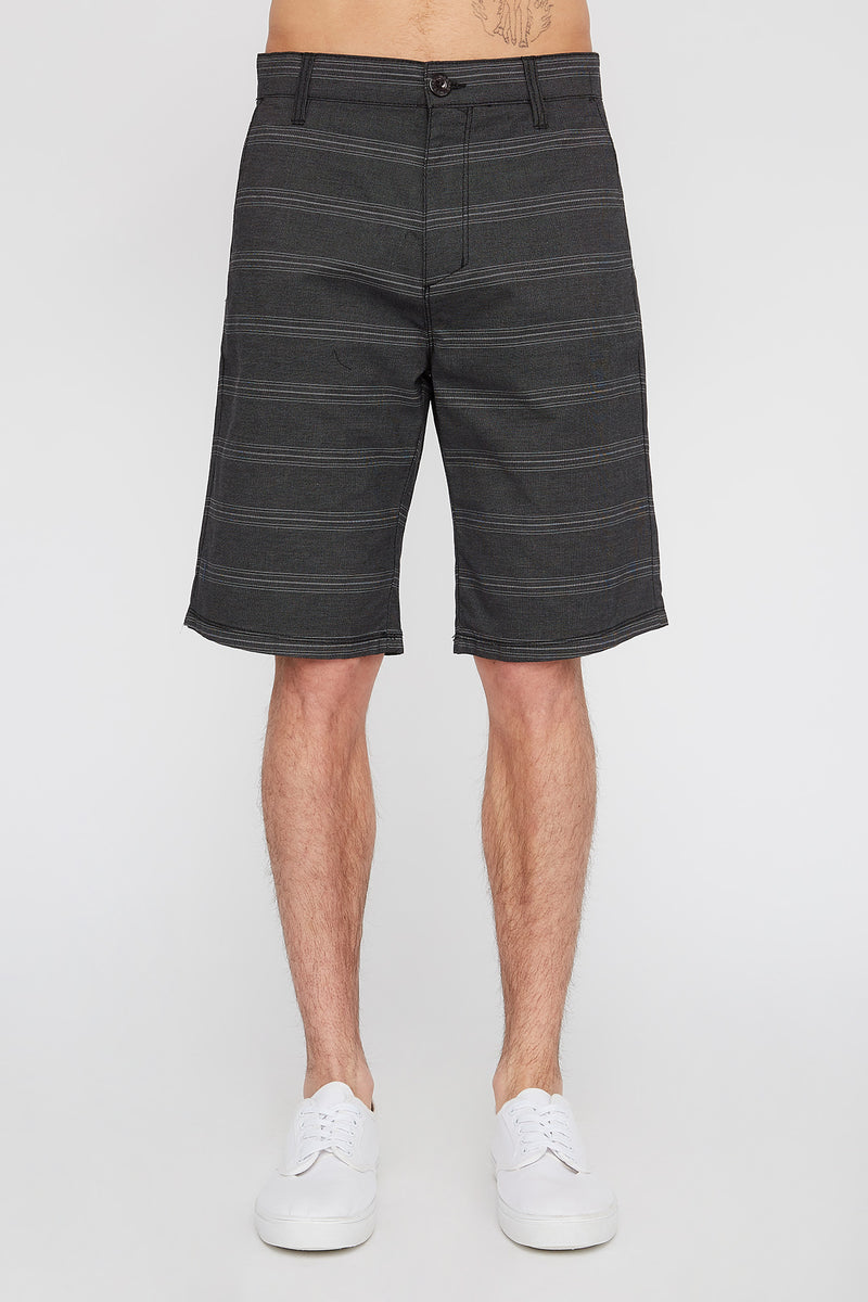 West49 Mens Striped Skate Shorts