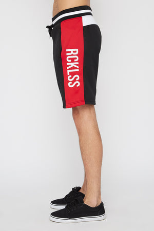 Young & Reckless Mens Colour Block Short