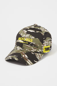 Young & Reckless Mens Tiger Camo Cap