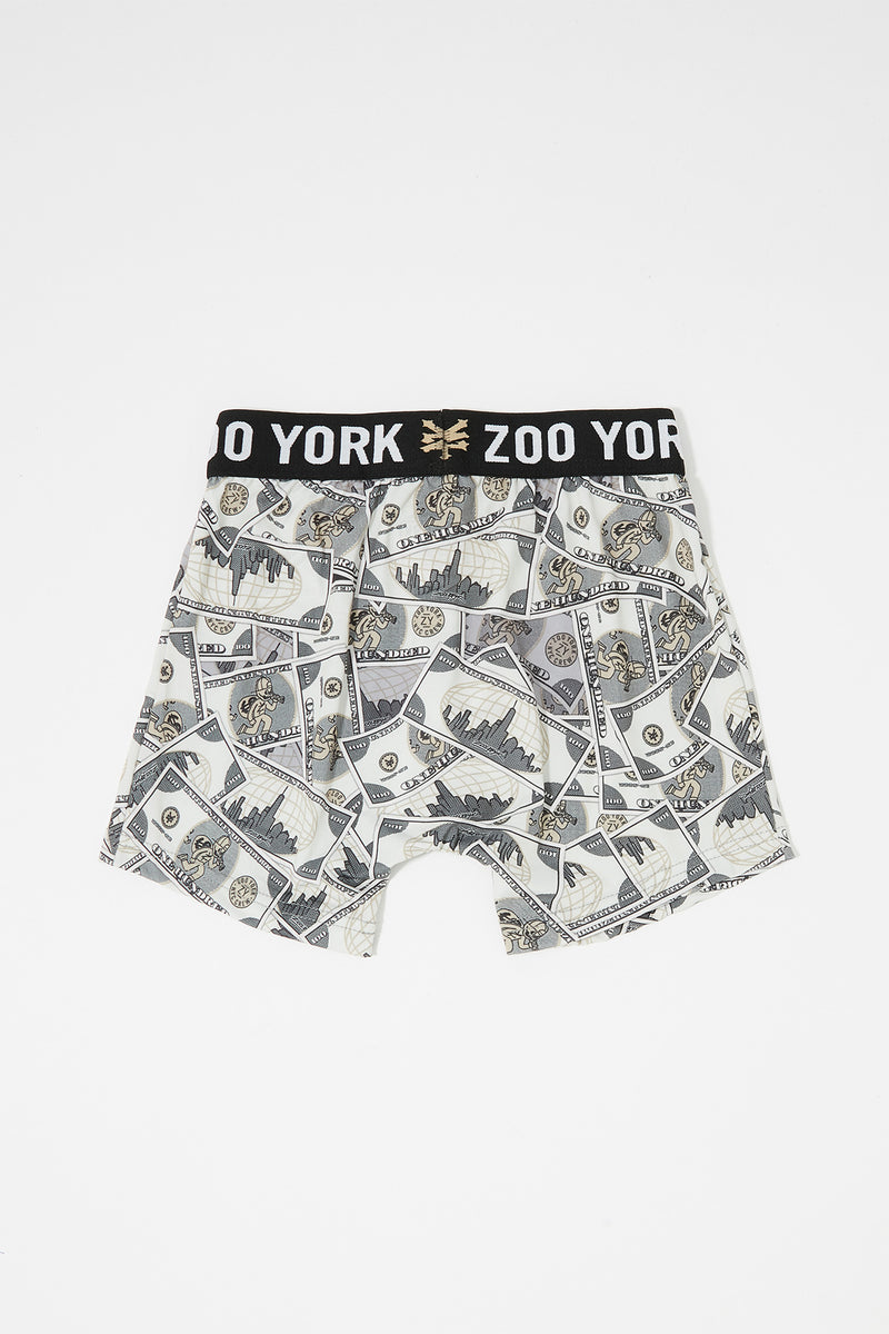 Zoo York Mens Money Boxer Brief