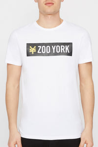 Zoo York Mens Black Box Logo T-Shirt