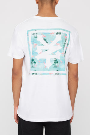 Zoo York Mens Flamingo Logo T-Shirt