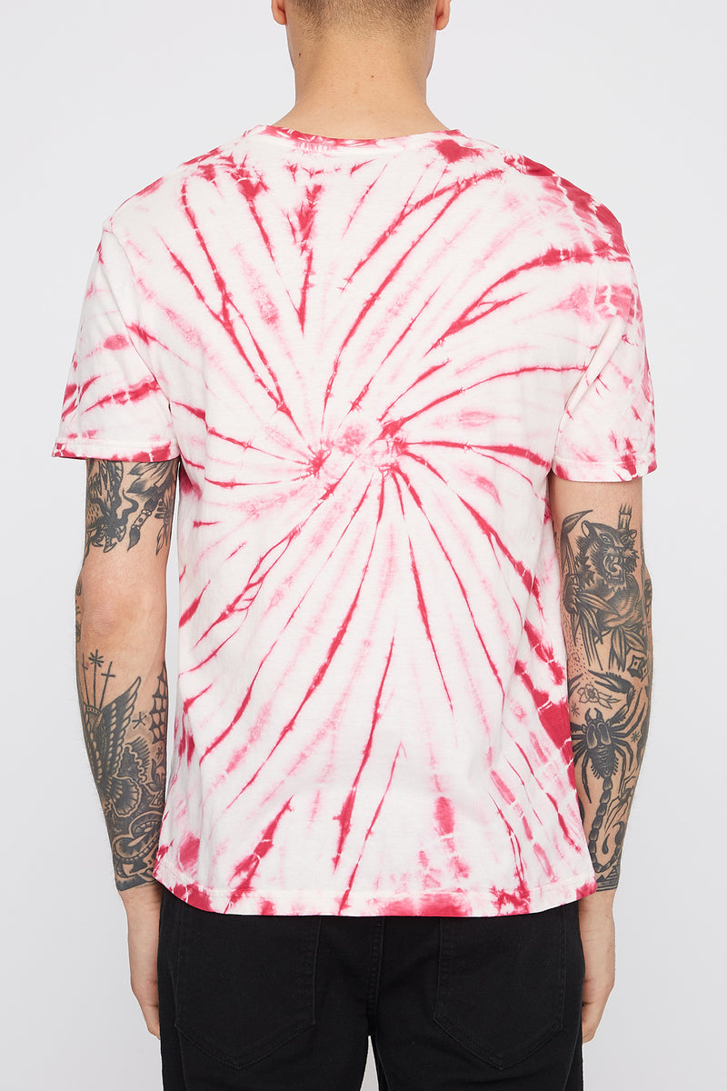 West49 Mens Leisure Life Tie Dye T-Shirt