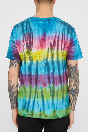 Zoo York Mens Tie Dye Box Logo T-Shirt