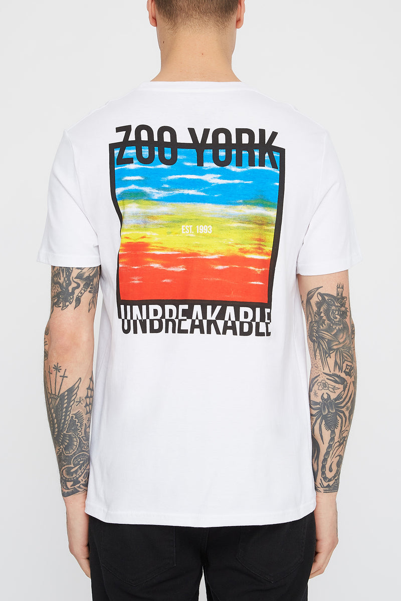 Zoo York Mens Tie Dye Square T-Shirt