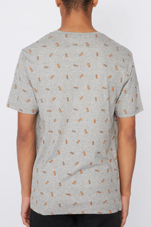 West49 Mens Ditsy Print Pocket T-Shirt