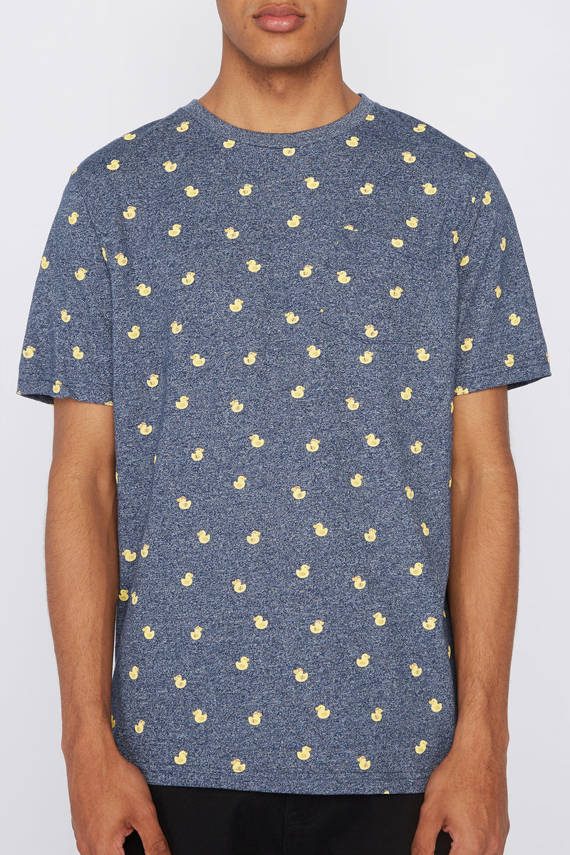 West49 Mens Ditsy Print Pocket T-Shirt