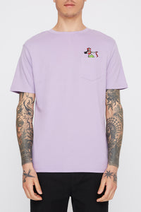 West49 Mens Embroidered Graphic Pocket Tee