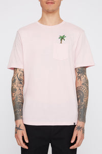 West49 Mens Embroidered Graphic Pocket Tee