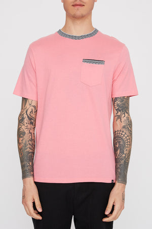 West49 Mens Contrast Collar T-Shirt