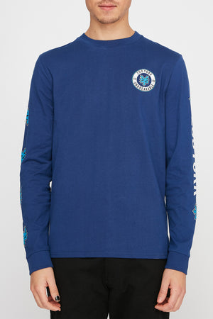 Zoo York Mens Circle Logo Long Sleeve