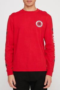 Zoo York Mens Circle Logo Long Sleeve