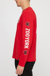 Zoo York Mens Circle Logo Long Sleeve