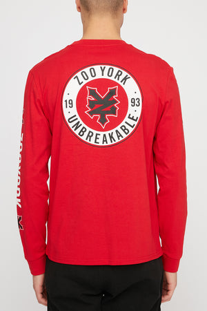 Zoo York Mens Circle Logo Long Sleeve