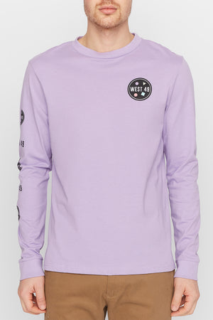 West49 Mens Circle Logo Long Sleeve