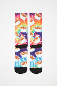 Zoo York Boys Poutine Graphic Crew Socks