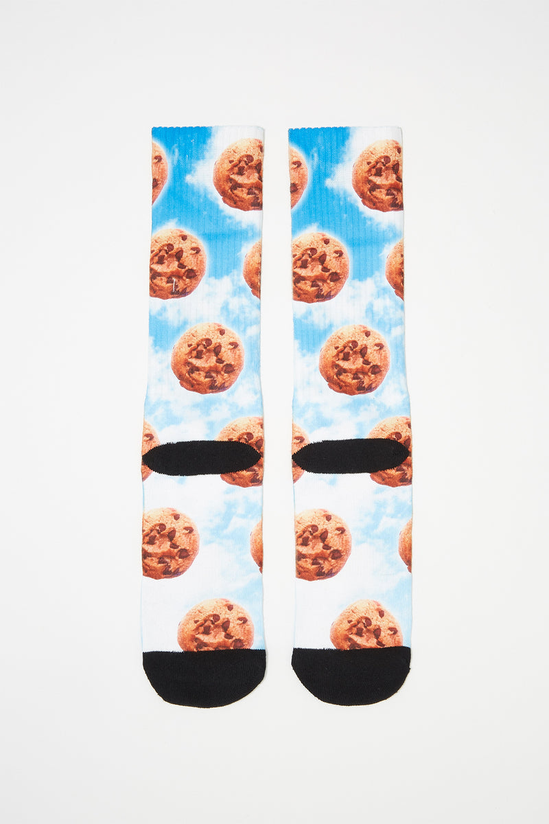 Zoo York Boys Cookie Graphic Crew Socks