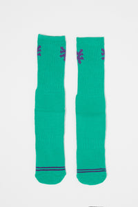 Zoo York Mens Two-Tone Crew Socks