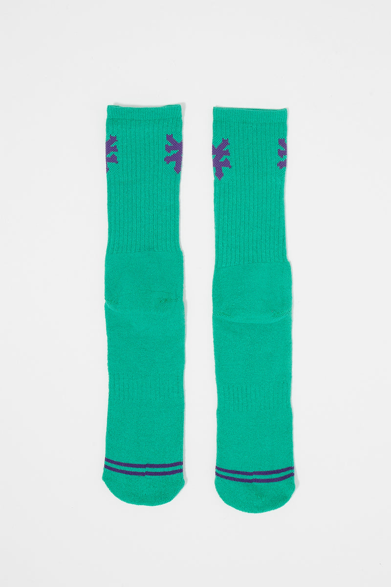 Zoo York Mens Two-Tone Crew Socks