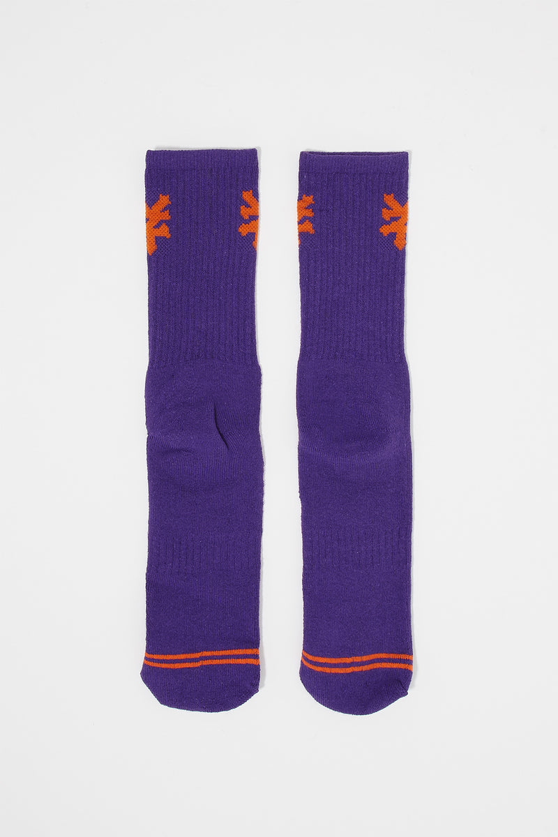 Zoo York Mens Two-Tone Crew Socks