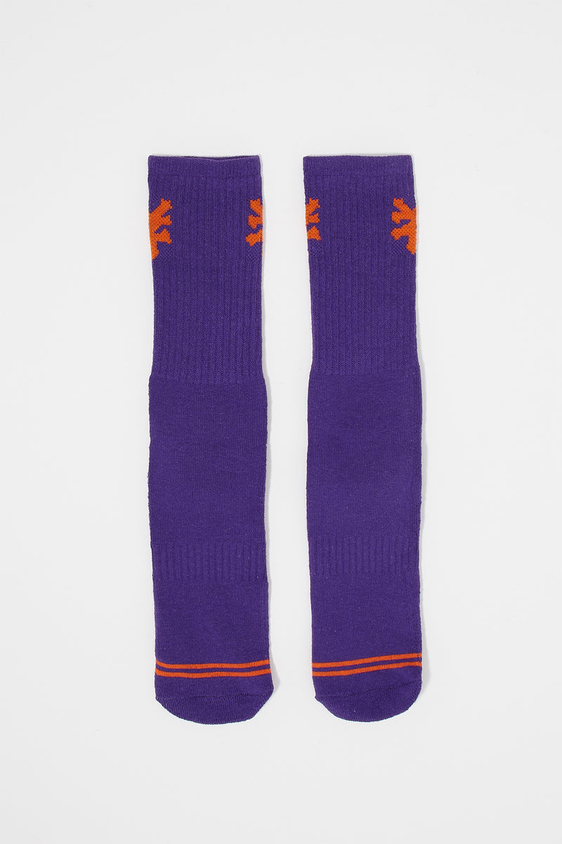 Zoo York Mens Two-Tone Crew Socks