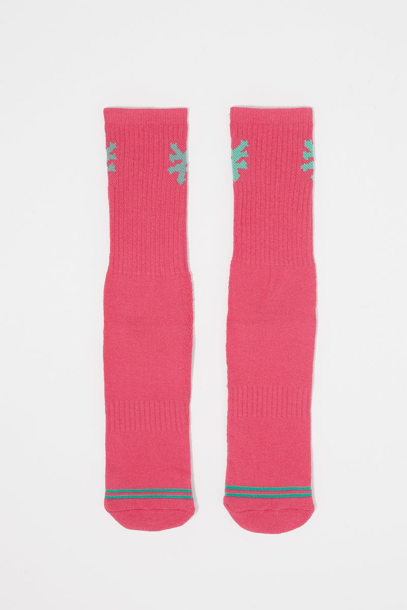 Zoo York Mens Two-Tone Crew Socks