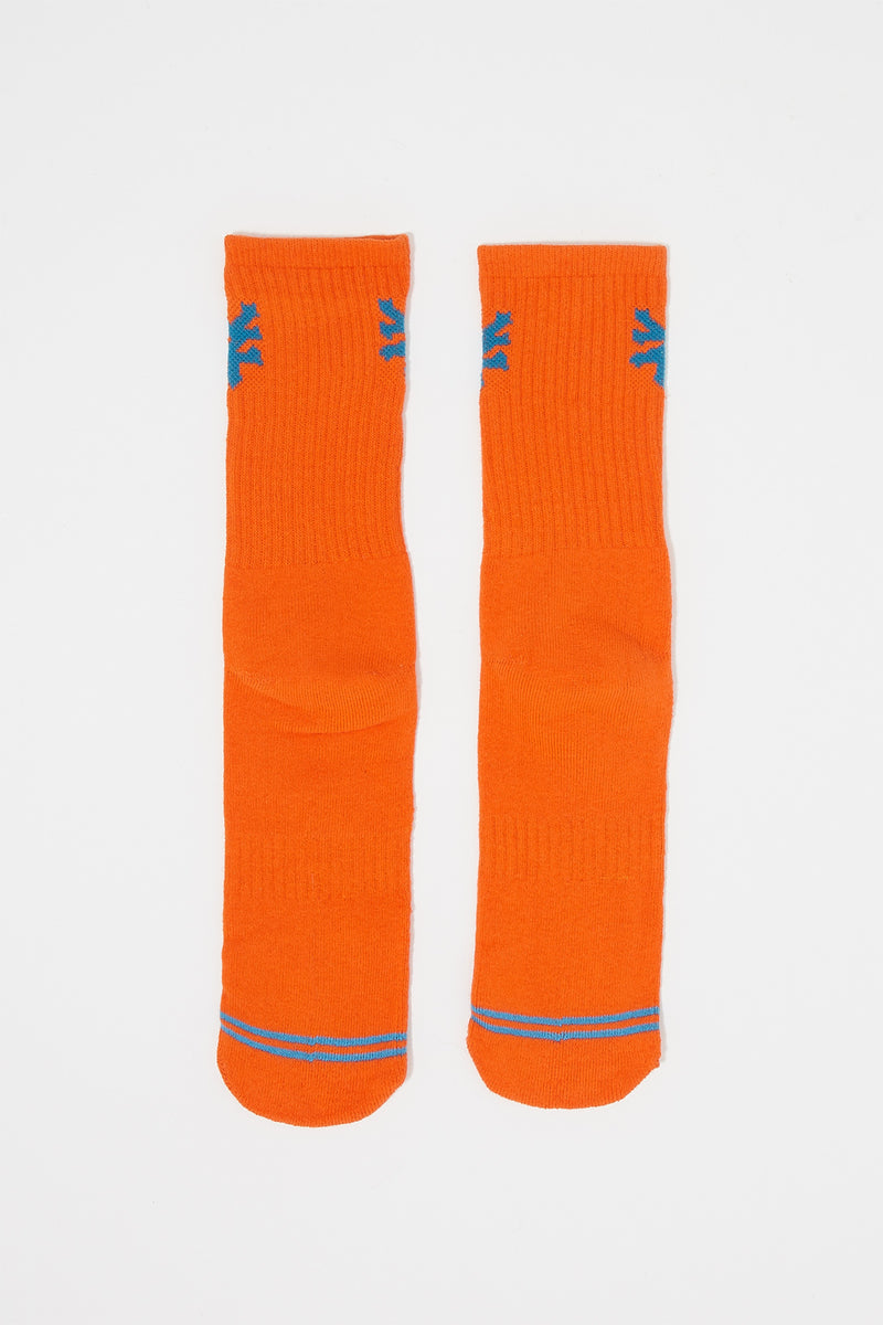 Zoo York Mens Two-Tone Crew Socks