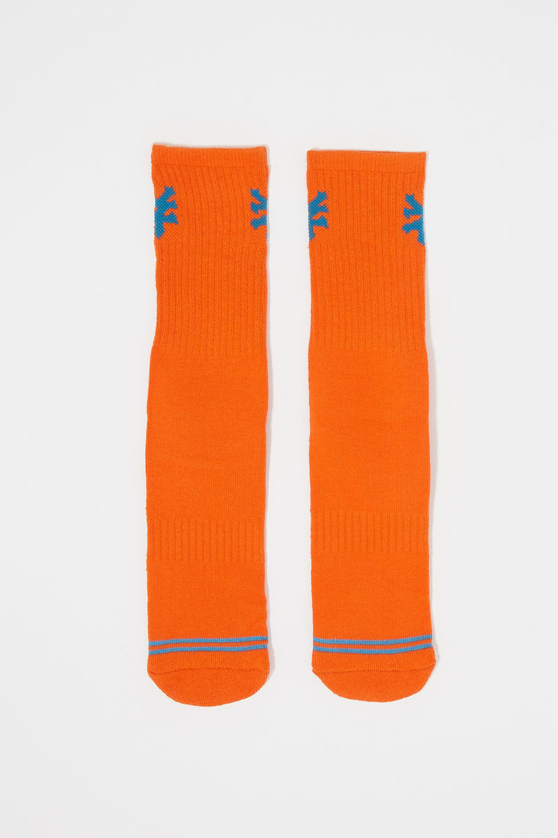 Zoo York Mens Two-Tone Crew Socks