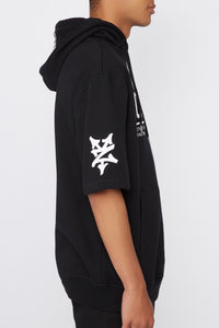 Zoo York Mens Short Sleeve Logo Hoodie