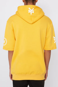 Zoo York Mens Short Sleeve Logo Hoodie