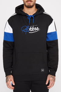 Young & Reckless Mens Colour Block Popover Hoodie