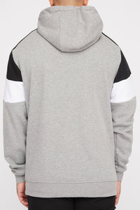 Young & Reckless Mens Colour Block Popover Hoodie