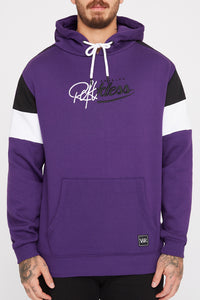 Young & Reckless Mens Colour Block Popover Hoodie