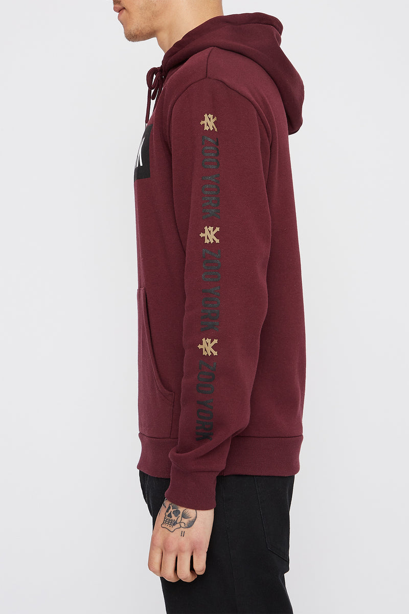 Zoo York Mens Box Logo Hoodie