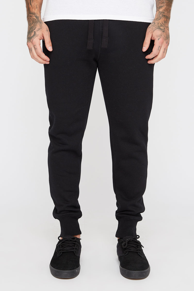 West49 Mens Solid Zip-Up Jogger