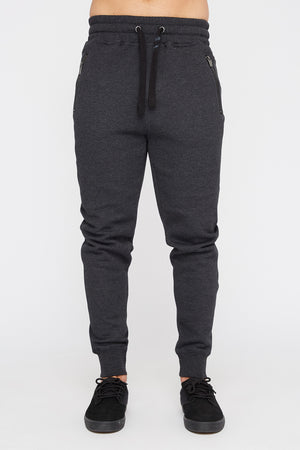 West49 Mens Solid Zip-Up Jogger