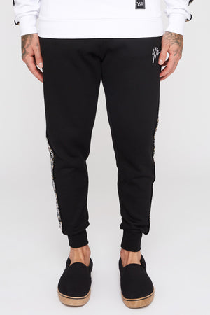 Young & Reckless Mens Camo Side Tape Joggers