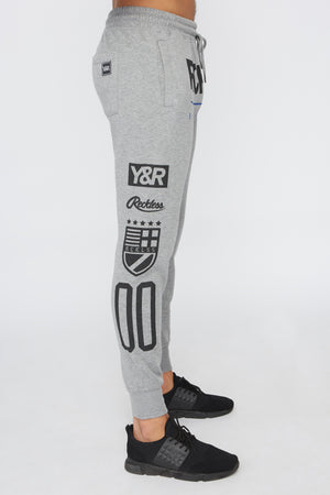 Young & Reckless Mens Solid Racing Jogger