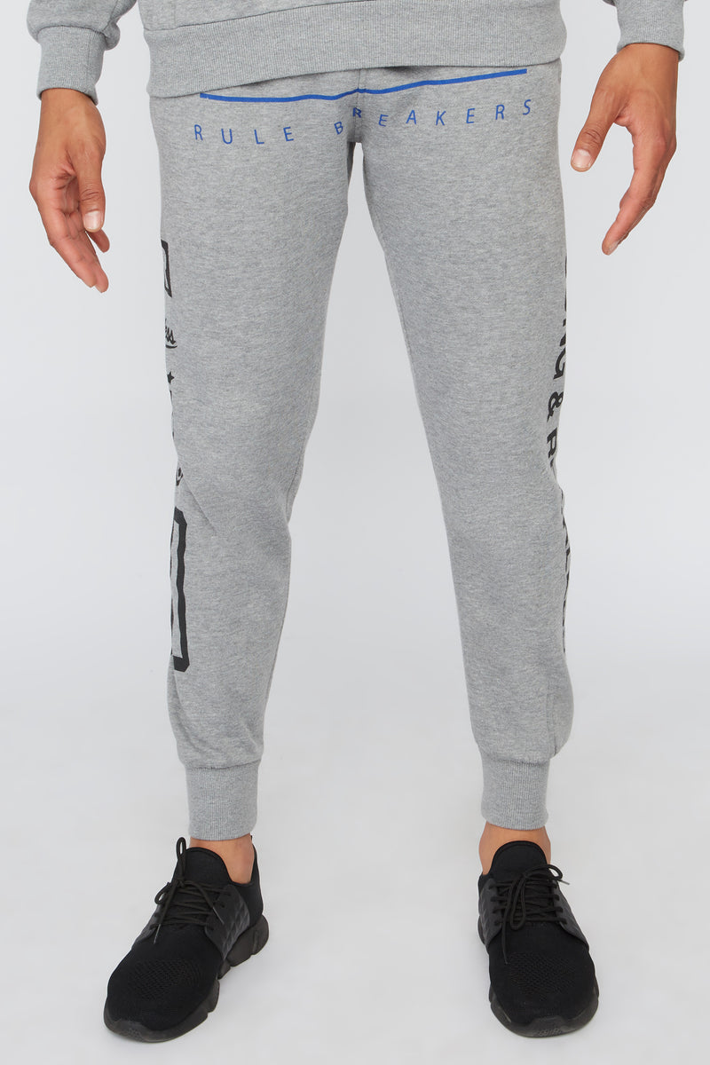 Young & Reckless Mens Solid Racing Jogger