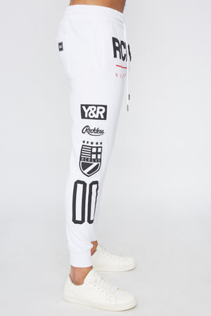 Young & Reckless Mens Solid Racing Jogger