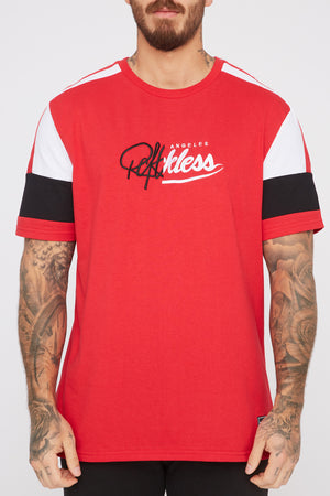 Young & Reckless Mens Embroidered Logo T-Shirt