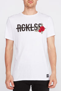 Young & Reckless Mens Rose Logo T-Shirt