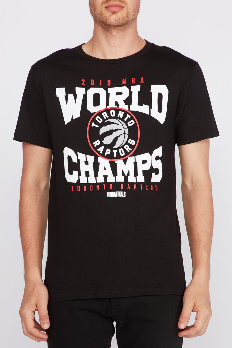 Mens Toronto Raptors 2019 World Champs T-Shirt