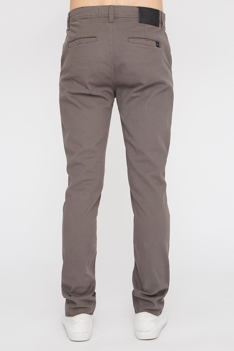 West49 Mens Basic Twill Chino