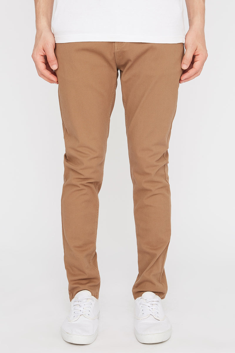 West49 Mens Basic Twill Chino