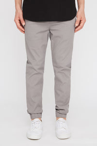 West49 Mens Solid Twill Basic Jogger